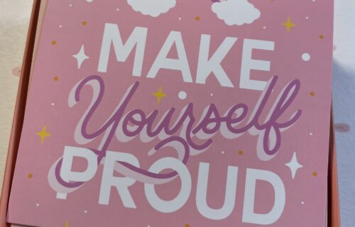 Make your self proud - Affirmation Card- Hey Bre!